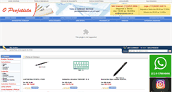 Desktop Screenshot of oprojetista.com.br